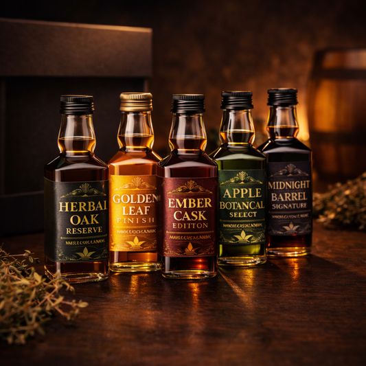 Botanical Barrel Collection – Kit 5 Mini Premium Whiskies (Limited EU Batch)